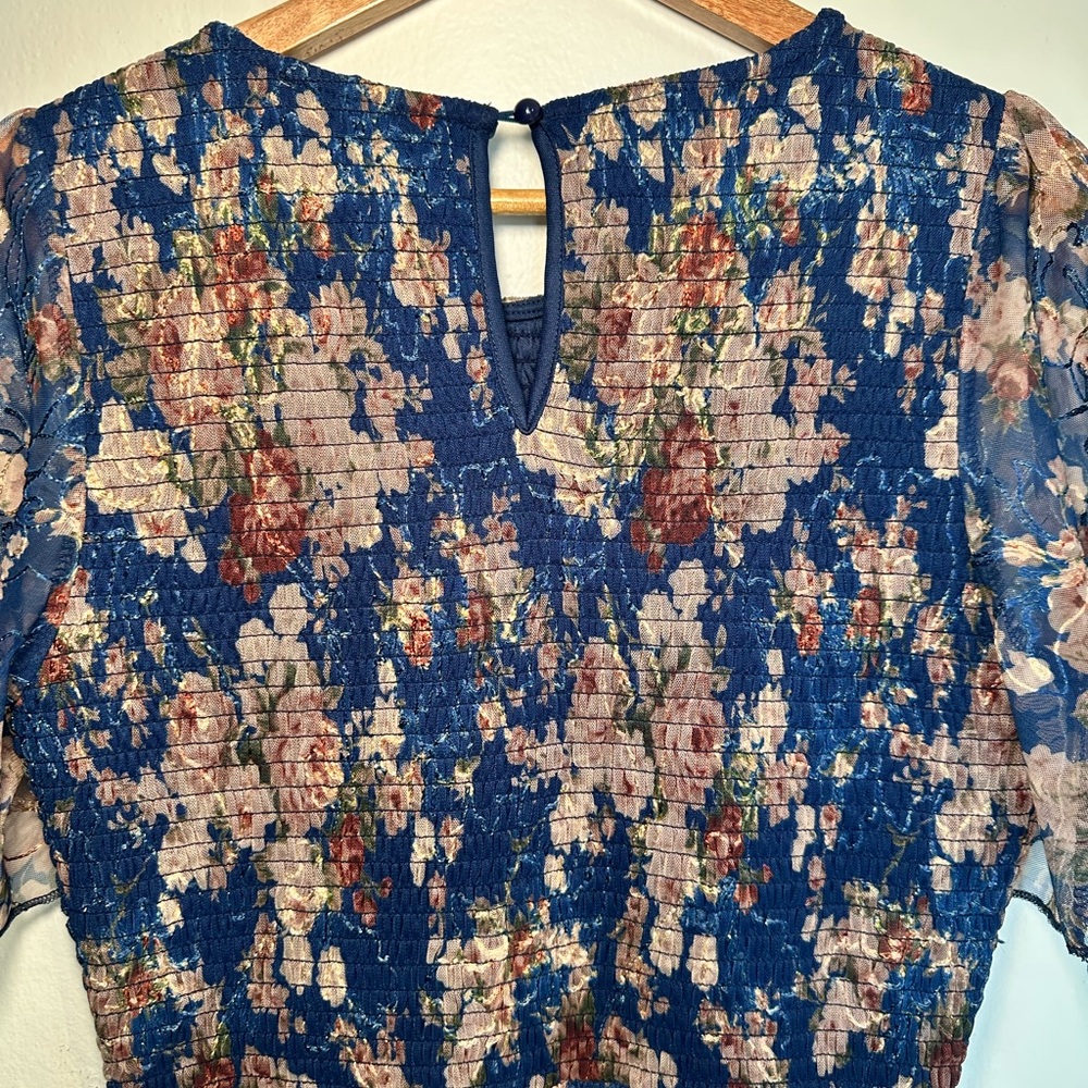 Baltic Born blue floral dress - Picture 5 of 11